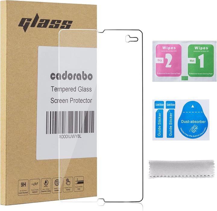 Actual product image Cadorabo display protection glass (1 Piece, Sony Xperia Z)