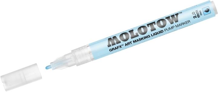 Image du produit Molotow Masquage du marqueur de pompe à liquide (Bleu, 2 mm, 1 x)