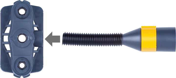 Actual product image wolfcraft Adapter for connecting a hoover (to remove chips, dust)