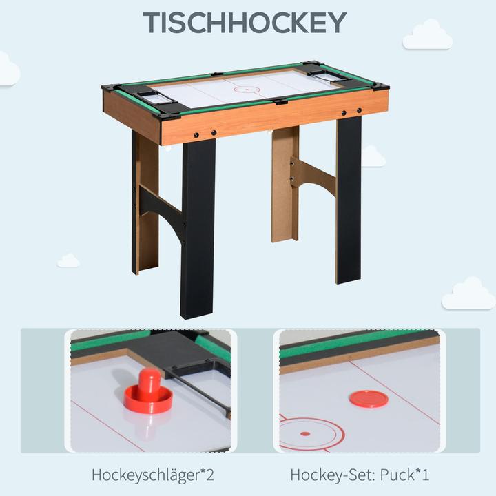Produktbild Jamb 4-in-1 Multispieltisch Tischfussball Tischhockey Tischtennis & Billard