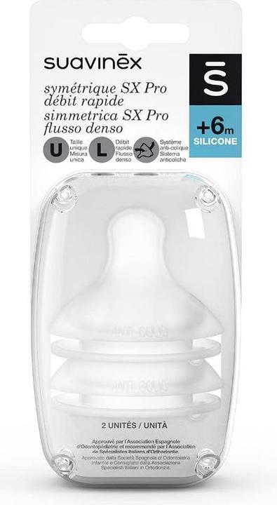 Immagine prodotto Suavinex Tettarella in silicone SX Pro 2 Pack Teat L