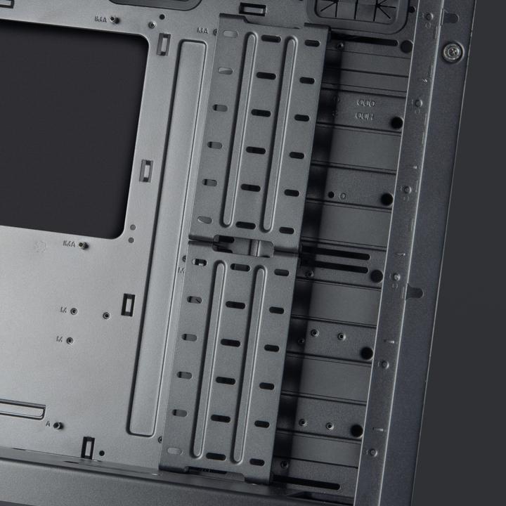 Produktbild Silverstone seta h1 tower-gehäuse (ATX, SSI EEB, Mini-ITX, SSI CEB, mATX)