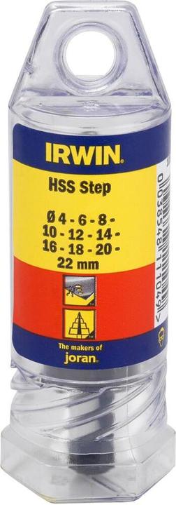 Actual product image Irwin Step drill HSS Step (4-22 millimetres)