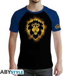 ABYstyle WORLD OF WARCRAFT - Tshirt Alliance man SS Yellow Black - premium (L)