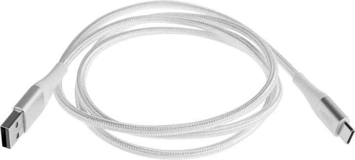 Produktbild Onit USB 2.0-Kabel USB A - USB C 1 m, Weiss (1 m, USB 2.0)