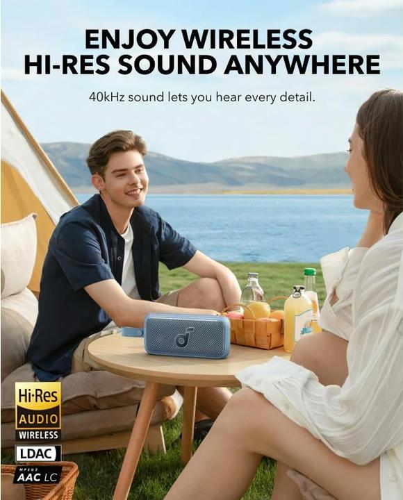 Produktbild soundcore Bluetooth-Lautsprecher Motion 300 blau (13 h, Akkubetrieb)