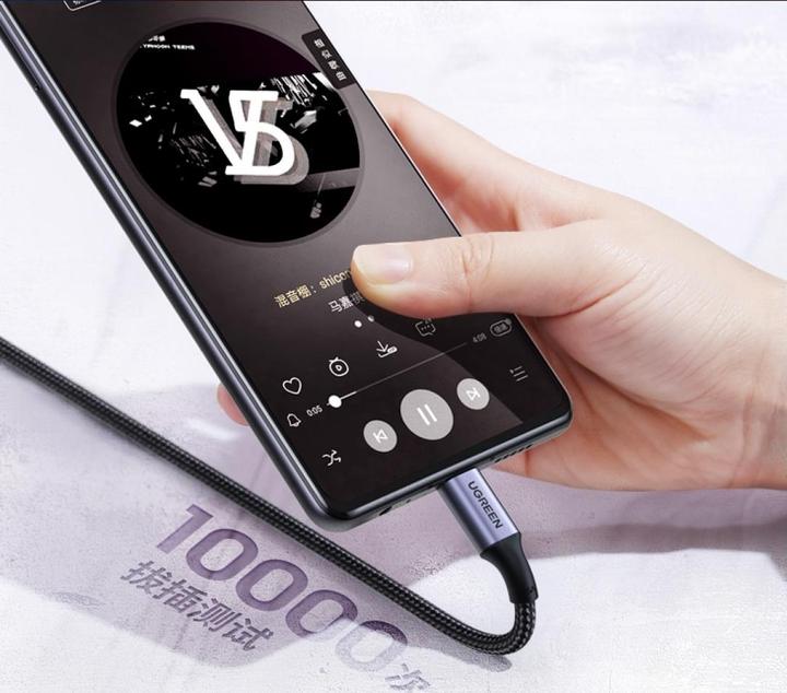 Actual product image Ugreen USB C – USB C (1 m, USB 2.0)