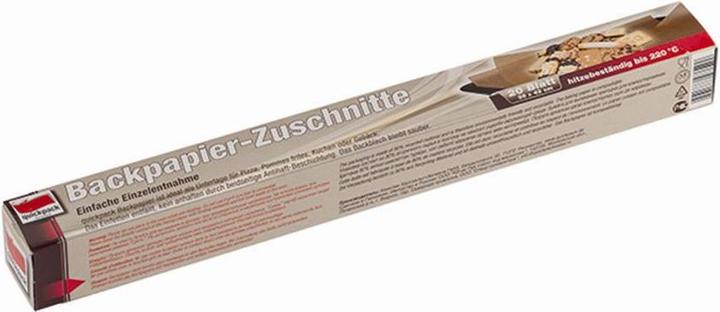 Actual product image Quickpack Baking paper cut-outs 20 sheets 42 x 38 cm (42 x 38 cm)
