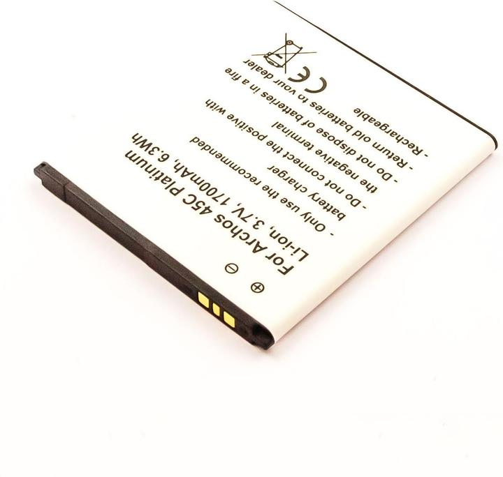 Immagine prodotto AGI Batteria compatibile con Archos 45C Platinum - Batteria - 1.700 mAh