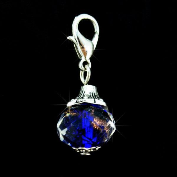 Image du produit Hermex Charm pendentif pour bracelet Thomas Sabo / Pandora - Bleu (Acier inoxydable)