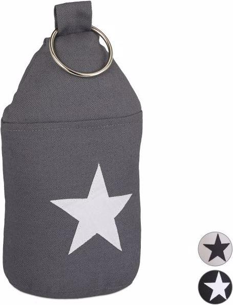 Actual product image Relaxdays Star Door Stop with Handle (1 Piece, 11 x 11 x 23 cm)