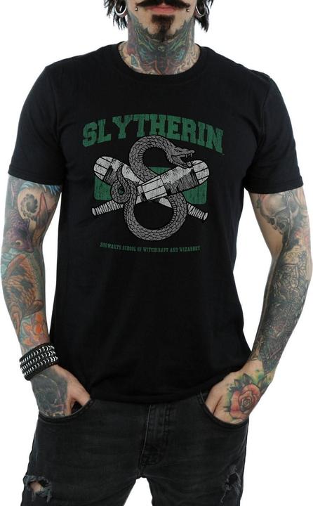 Image du produit - T-shirt SLYTHERIN QUIDDITCH EMBLEM - Homme (XL)