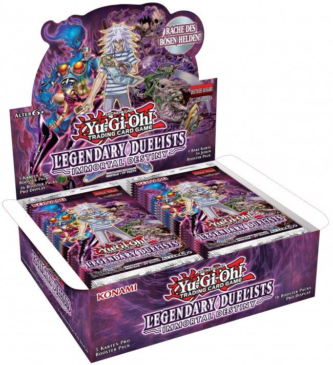 Immagine prodotto Yu-Gi-Oh YGO immortal Destiny Display (Tedesco, Display del booster)