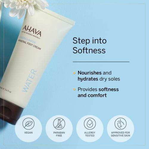 Actual product image Ahava Dead Sea Water Mineral (Foot cream & foot gel, 100 ml)