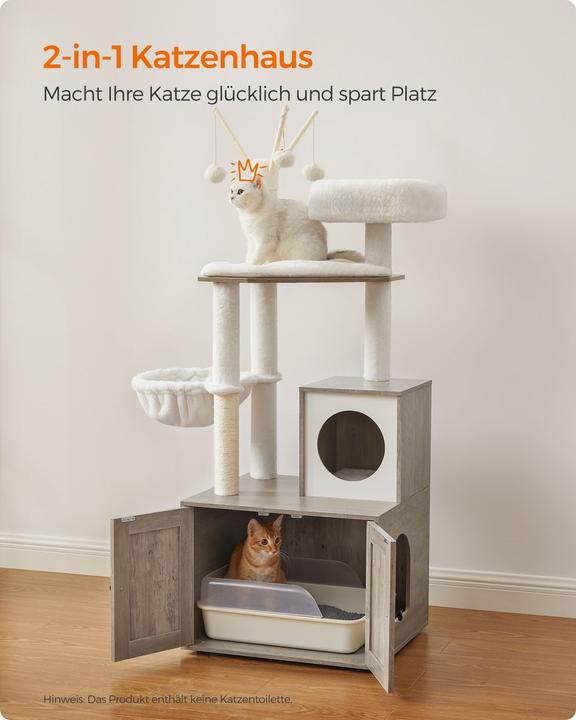 Immagine prodotto Feandrea Mr. Kittens (140 cm, Greige)