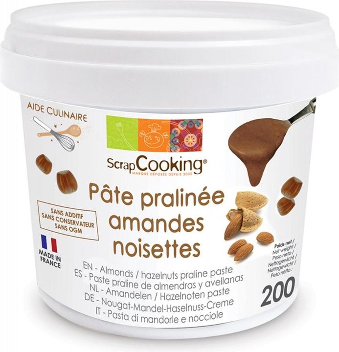 ScrapCooking Pâte de noisettes et amandes (220g) (100 g)