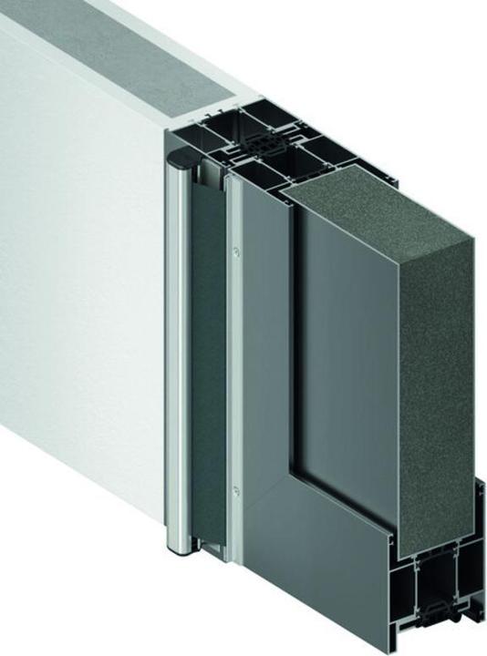 Produktbild Athmer Fingerschutz Rollo NR-26 w-proof Länge 1925 mm Aussenanwendung alusilberfarbig eloxiert