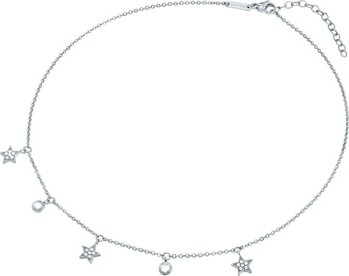 Produktbild Eastside Damen Stern Edelstahl Preciosa silber 40,0 cm Basiskette + 5,0 cm Verlängerung - 29778 (Edelstahl, 40 - 45 cm)