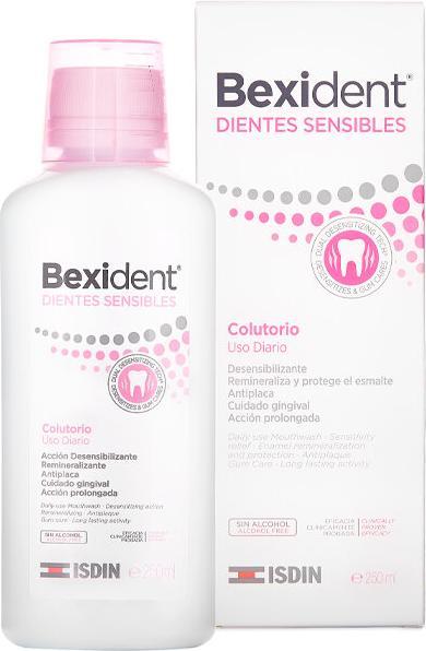 Produktbild Isdin Bexident Sensitive Teeth Mouthwash 250ml (250 ml, Mundspülung)