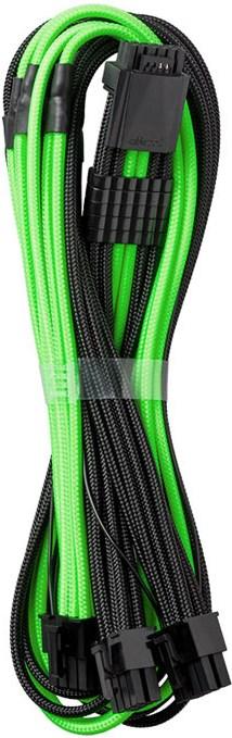 CableMod C-Series Pro ModMesh 12VHPWR auf 3x PCI-e Kabel für Corsair - 60cm, schwarz/hellgrün