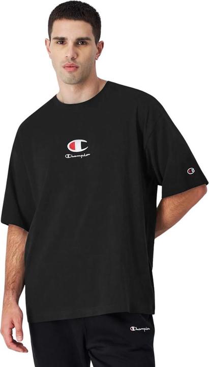 Champion Koszulka męska Crewneck czarna 220270 KK001 XL (XL)