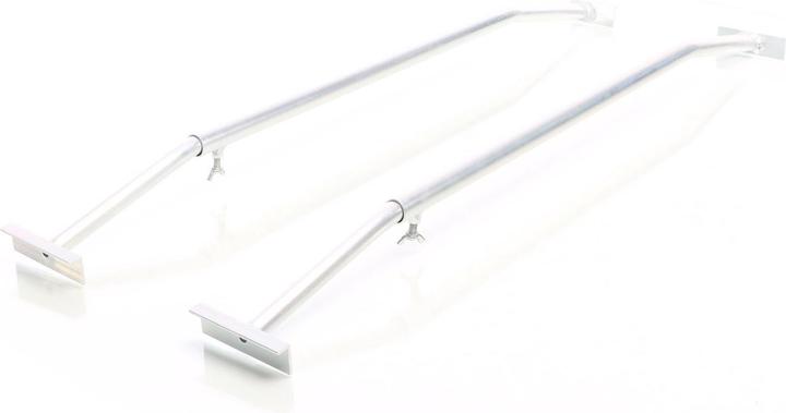 Produktbild XPOtool 2x Flachplanenbügel Anhänger 100-145 cm verstellbar Aluminium Flachplane
