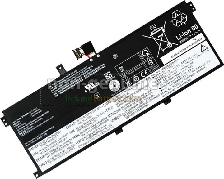 Actual product image Origin Storage Replacement 4 Cell Battery For Lenovo Thinkpad L13 Yoga 46wh (4 Cells, 2990 mAh)