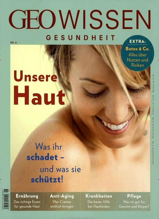 Image du produit GEO Wissen Gesundheit / GEO Wissen Gesundheit 6/17 - Unsere Haut (Allemand, Michael Schaper, 2018)