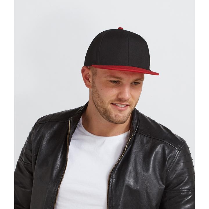 Produktbild Beechfield 6 Panel Snapback Baseballkappe (One Size)