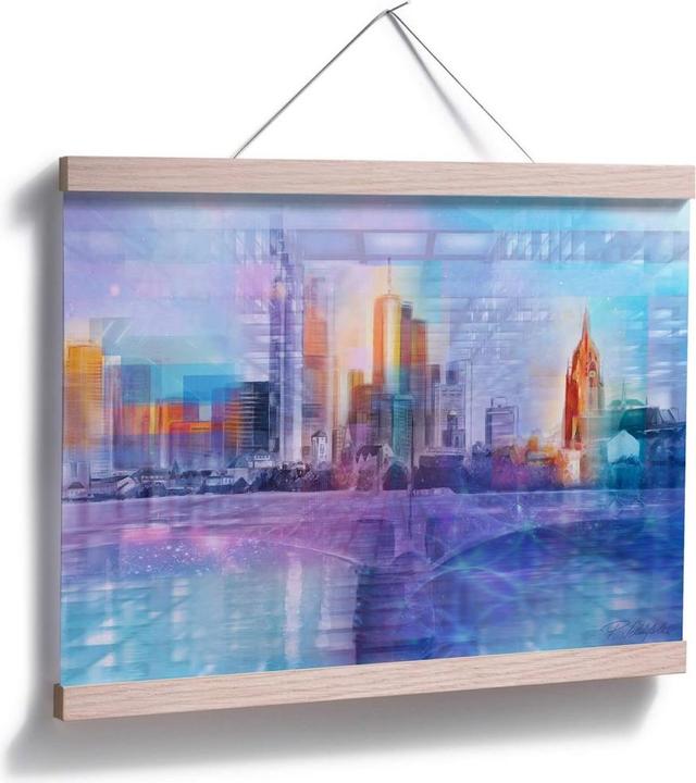 Produktbild Trenddeko Frankfurt am Main farbig (50 x 40 cm)