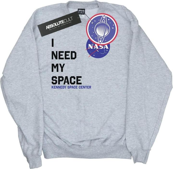 Actual product image Nasa Mens I Need My Space Sweatshirt (M)