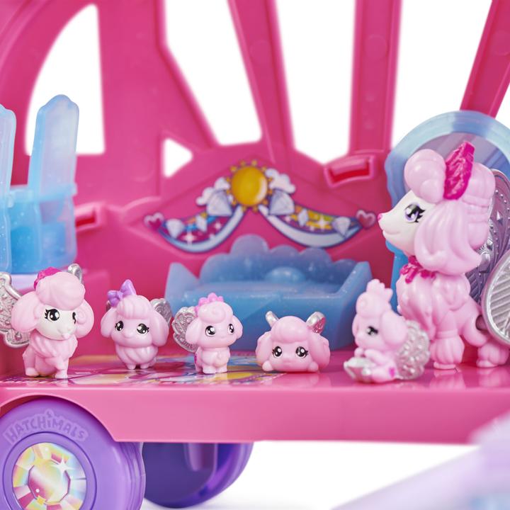 Produktbild Hatchimals Rainbowcation Camper, Wohnmobil-Spielset mit 6 CollEGGtibles-Figuren und Zubehör