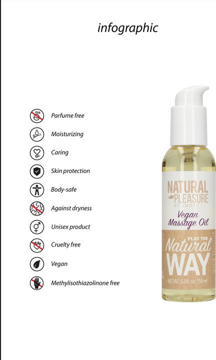 Produktbild Pipedream Vegan Massage Oil (150 ml)