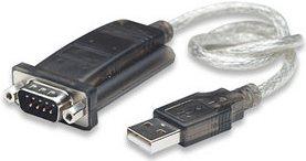 Produktbild Manhattan USB A — RS-232 (0.45 m, VGA)