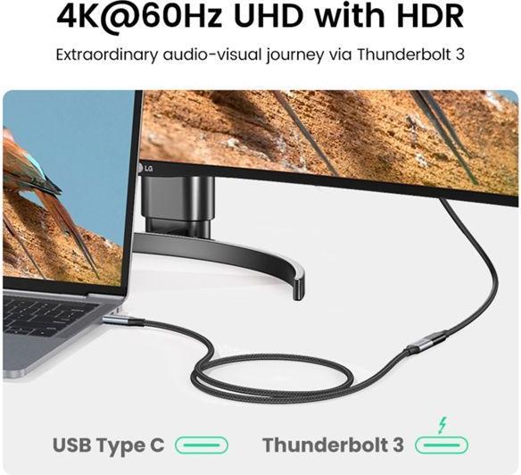 Image du produit Ugreen USB C – USB C (1 m, USB 3.1)
