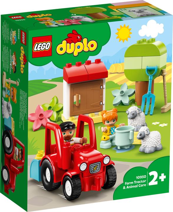 Image du produit LEGO Tracteur et soins aux animaux (10950)