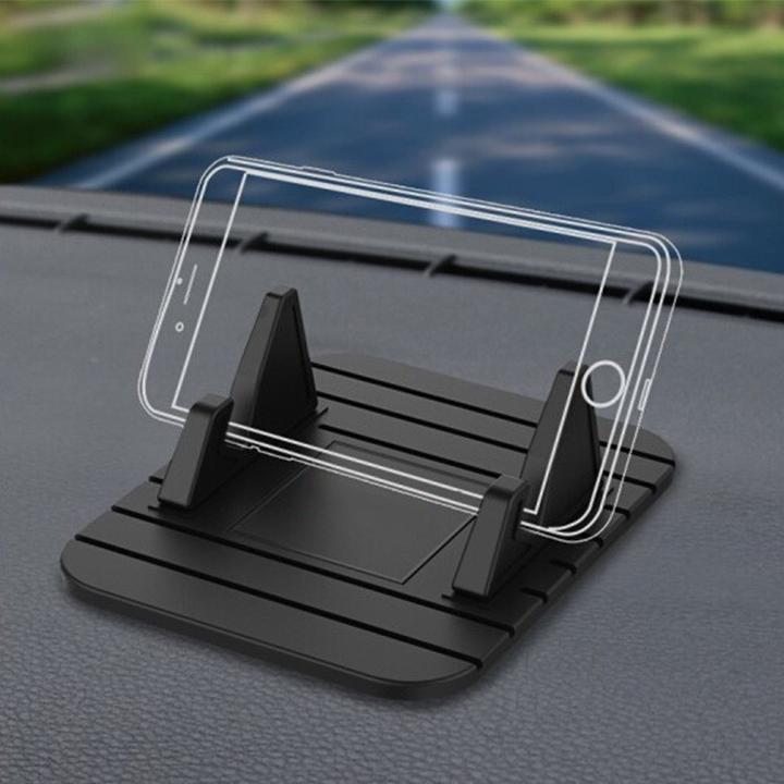 Produktbild Apfelkiste Universal Smartphone Halterung Silikon Anti Rutsch Matte Haftpad Handy Halter