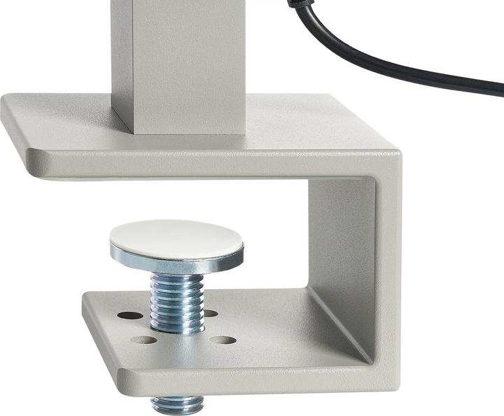 Produktbild Beliani Schreibtischlampe LED Metall silber klemmbar OCTANT (10800 lm, E27)