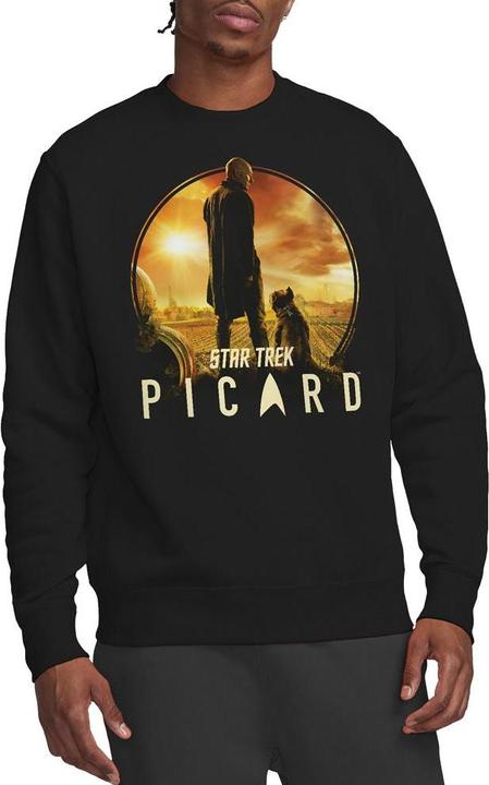 Immagine prodotto Star Trek: Picard A Man and His Dog Felpa Adulto Unisex (L)