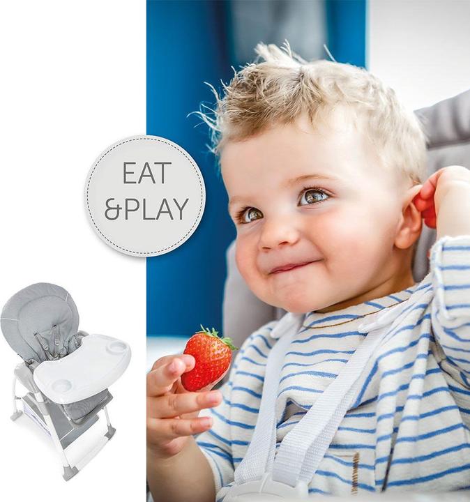 Produktbild Hauck Sit N Relax 3in1 stretch grey (Hochstuhl)