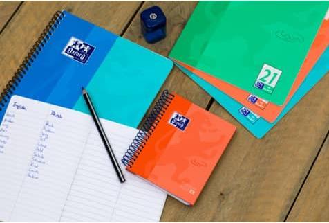Actual product image Oxford College notepad Touch (A4+, Lined, Hardcover)