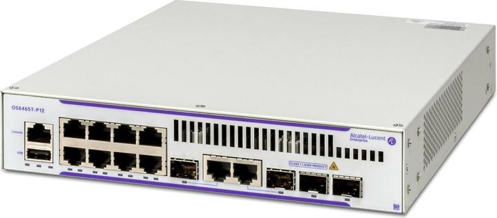 Alcatel PoE+ Switch OS6465T-P12 10 Port (10 Ports)