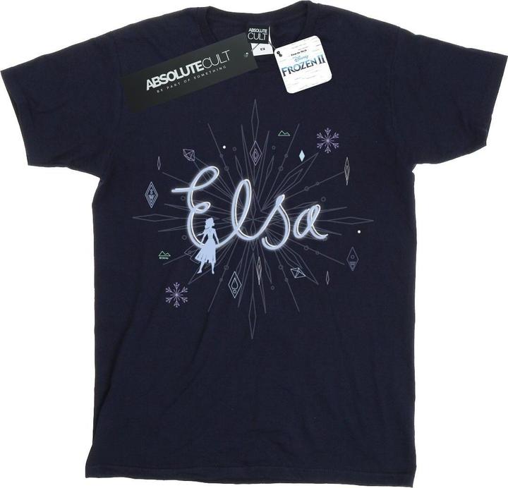 Image du produit Disney - T-shirt FROZEN ELSA SNOWFLAKE - Fille (140, 146)