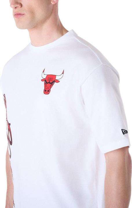 Actual product image New Era NBA Shirt - GRAPHIC Chicago Bulls weiss - S (S)