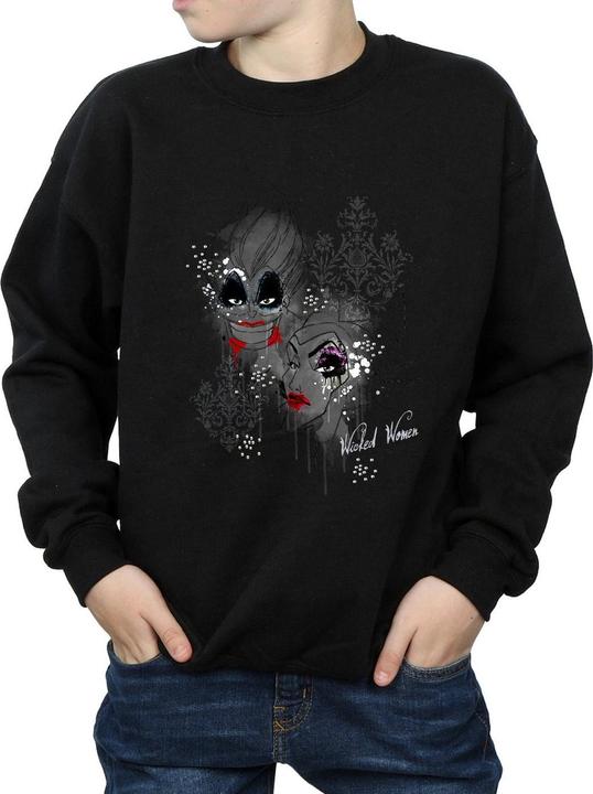 Immagine prodotto Disney Villains Wicked Women Felpa Ragazzi (152, 158)