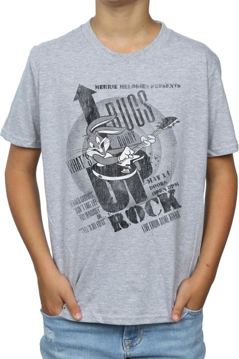 Actual product image Looney Tunes Boys Bugs Bunny What's Up Rock T-Shirt (140, 146)