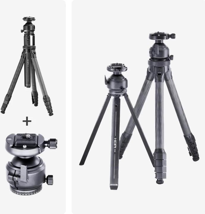 Heipi 3-IN-1 TRAVEL TRIPOD