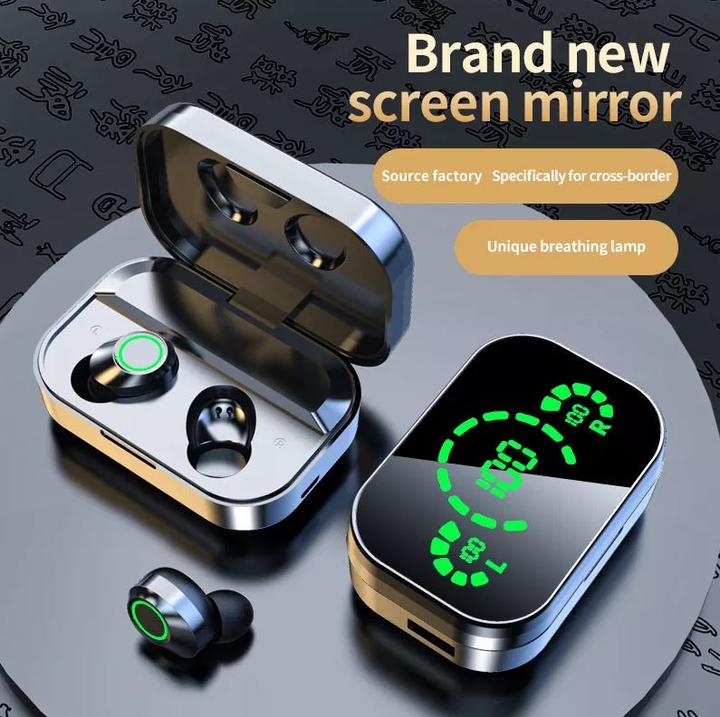 Produktbild PhoneLook Wireless Bluetooth Kopfhörer In-Ear YD03 BT 5.3 Hifi Stereo LED mit Lade Case (20 h, Kabellos)