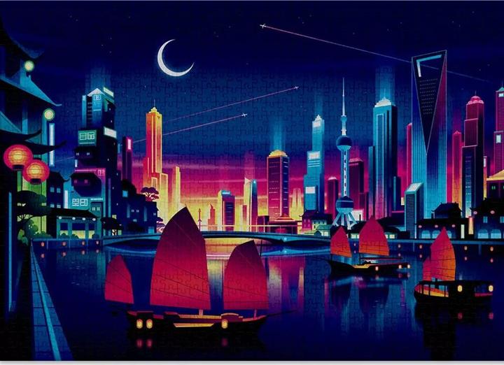 Immagine prodotto Cloudberries Puzzle Skyline 1000 pezzi (1000 pezzi)