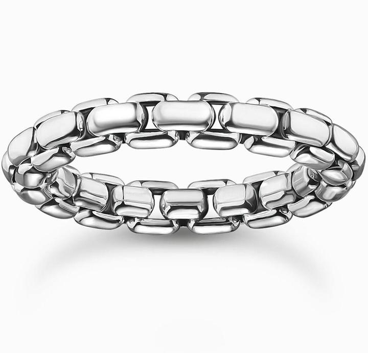 Actual product image Thomas Sabo Ring Box Chain Silber (62, 925 Silver)